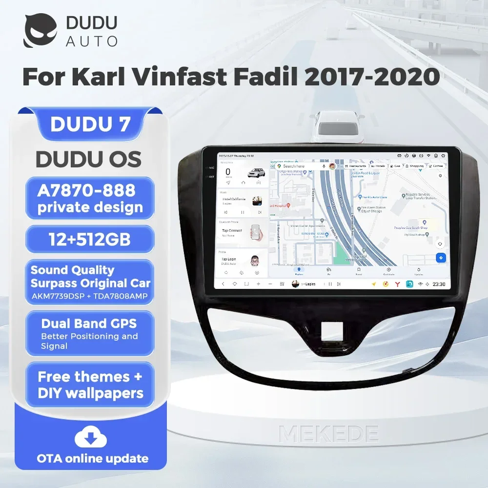 DUDU7 A7870 9.5'' DSP Android All In One Car Radio Player For OPEL KARL Vinfast Fadil 2017-2020