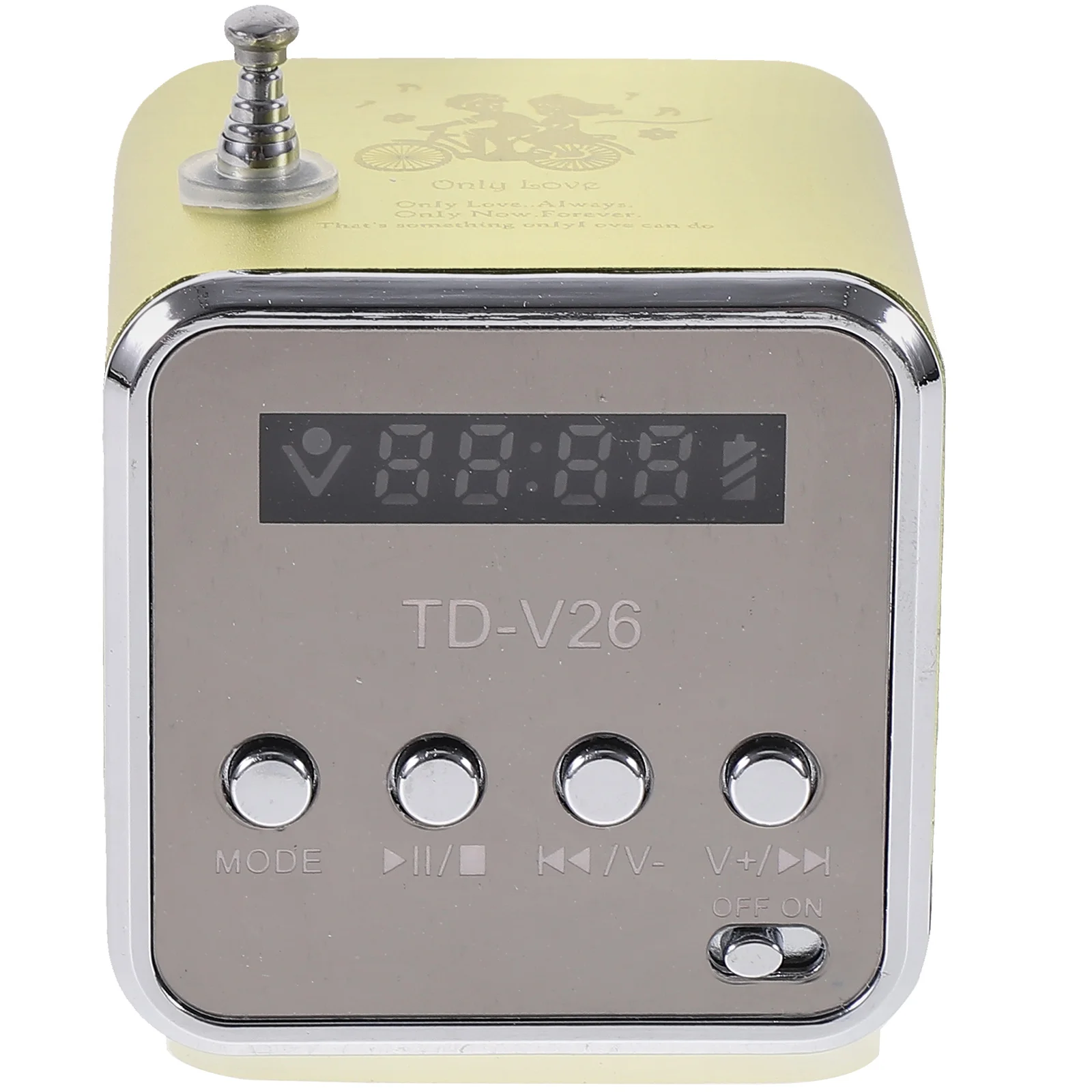 

Small Speaker Portable Radio Mini Retro Outdoor Camping Speakers Travel