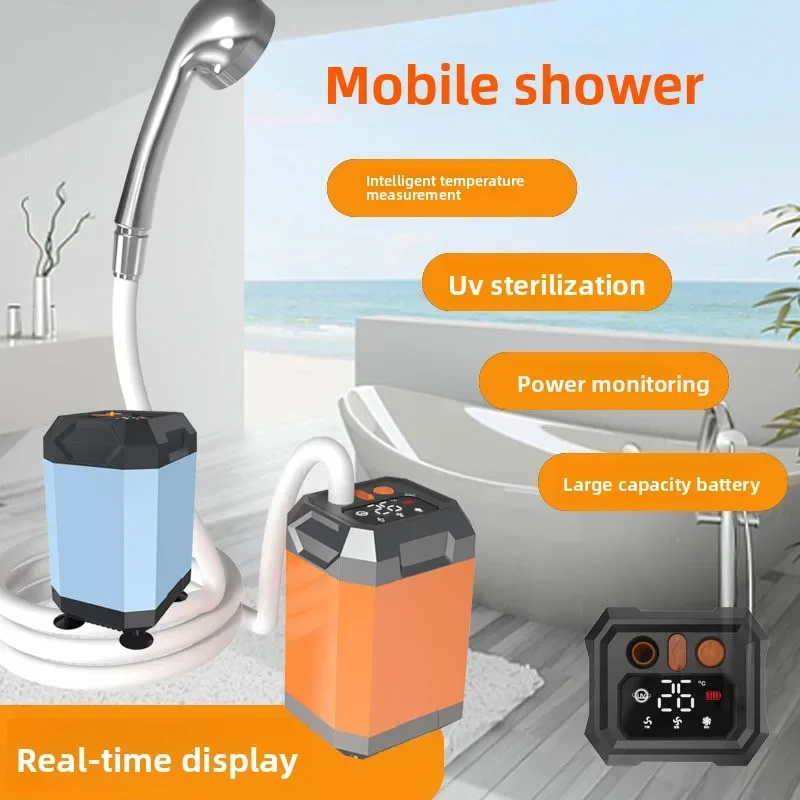 

DurableOutdoor Bathing Artifact Field Construction Site Dormitory Simple Electric Shower Dormitory Rural Household Portable Show