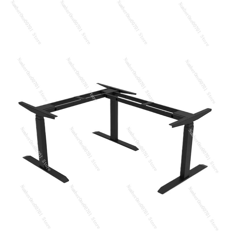 Electric Lifting Table Corner L-Type Computer Desk Standing Desk