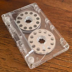 Homemade 46Min Metal Reel Cassette Blank Tape Magnetic Audio DIY Reel to Reel Cassette