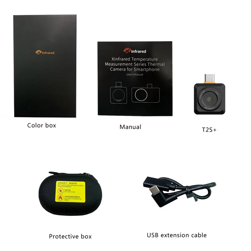 INFIRAY Core Xinfrared T2S Plus Infrared Thermal Imager PCB Circuit Floor Heating Temperature Detection Thermal Camera