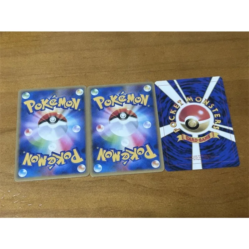 DIY Pokémon Pikachu Mewtwo Snorlax First Generation Flash Card Anime Peripheral Game Collection Card Holiday Gift