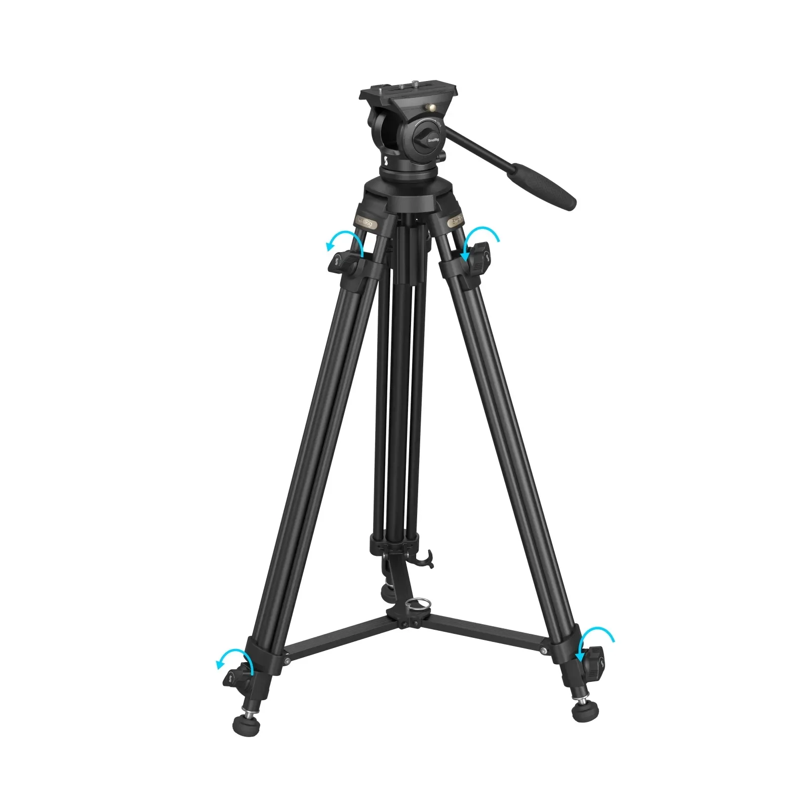 Imagem -02 - Smallrig Lightpeso Video Tripod Kit Ad50 Lite Viagem Alumínio Profissional Outdoor Dslr Câmera Head