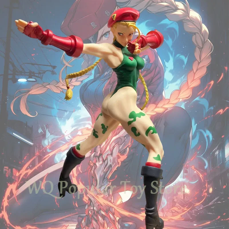 28cm Sutorto Faita Anime Figure Cammy Figures STAR MAN MS-009 Pvc Statue Collectible Model Room Decoration Birthday Gifts Toys