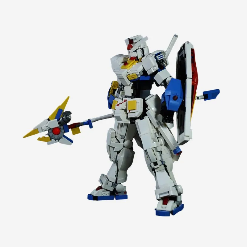 

MOC 1508PCS RX-78-20 White Devil Sci-Fi Mecha Model Building Blocks Bricks Action Figure Advanced Building Sets Adults Fun Toys