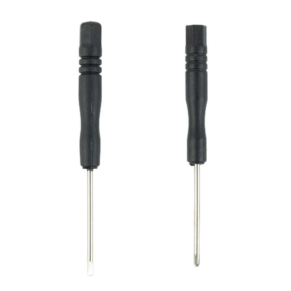 Cacciaviti da giardino domestici di alta qualità Strumento di riparazione 10 pezzi Attrezzatura da officina Cacciaviti a croce da 2 mm 82 mm / 3,22 pollici