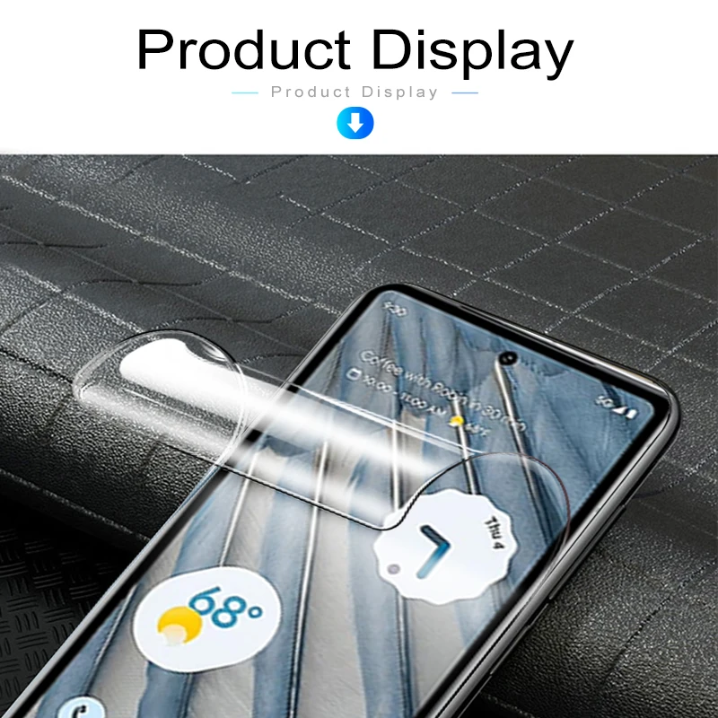 Мягкая Гидрогелевая пленка для фронтального экрана Google Pixel 7a, 6,1 дюйма, Gogle Pixel 7a, 7 a, Pixel7a 5G, прозрачная защитная пленка для телефона, 3 шт.