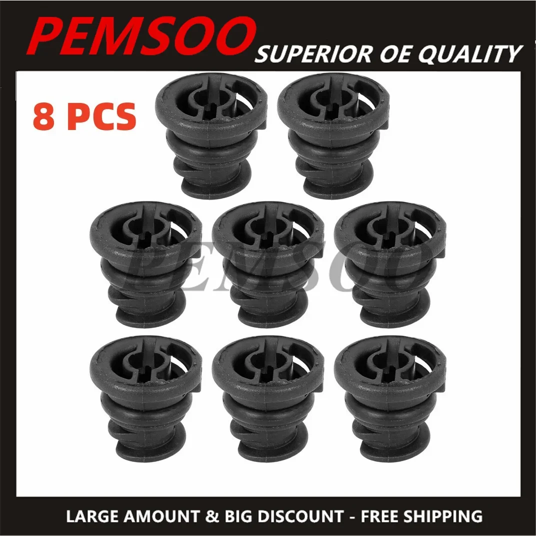 8X Plastic Oil Pan Sump Plug 1.8 TSI 2.0 TFSI Petrol Engine Oil Drain Plug 06L103801 for Audi A3 A4 A5 Seat Polo Passat B8 Golf