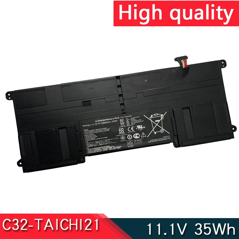 НОВЫЙ аккумулятор для ноутбука C32-TAICHI21 11,1 В 35 Втч для ASUS TAICHI 21 ALL Series CW001H CW001P CW009H CW004H CW005P CW002H DH51 DH71 UH5