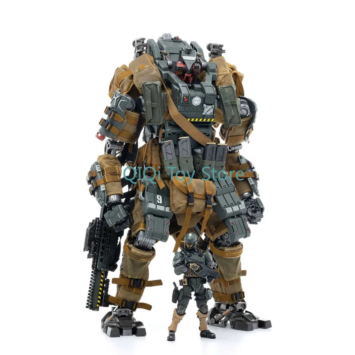 

JOYTOY Темный источник войны, сдерживание 06, перезаряжаемая штурмовая меха, солдатская меха, модель 1:18, серия 3,75 дюйма, свинец водитель