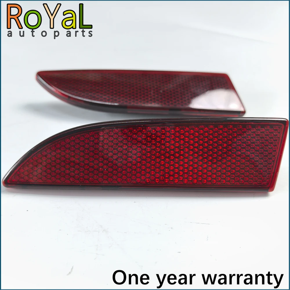 

A pair of car reflector tail brake lights suitable for Aston Matrin RP VT DB11 4G43-13A55-BA 4G43-13A56BA rear bumper warning fo