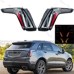 Car Rear Bumper Taillight Taillamp For Cadillac XT5 2020 2021 Tail Lamp Brake Stop Turn Signal Light Rearlamp