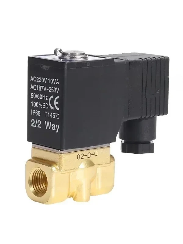 

Yadeke Genuine/AirTac2W03008 Normally Closed Fluid Valve Two way Electromagnetic Air Valve Water Valve