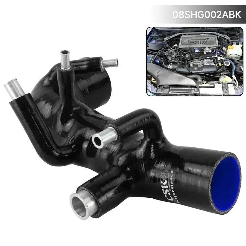 

For Subaru Impreza GDB EJ20 STI WRX MK 7-8 Silicone Turbo Intake Pipe Hose Black/Blue/Red