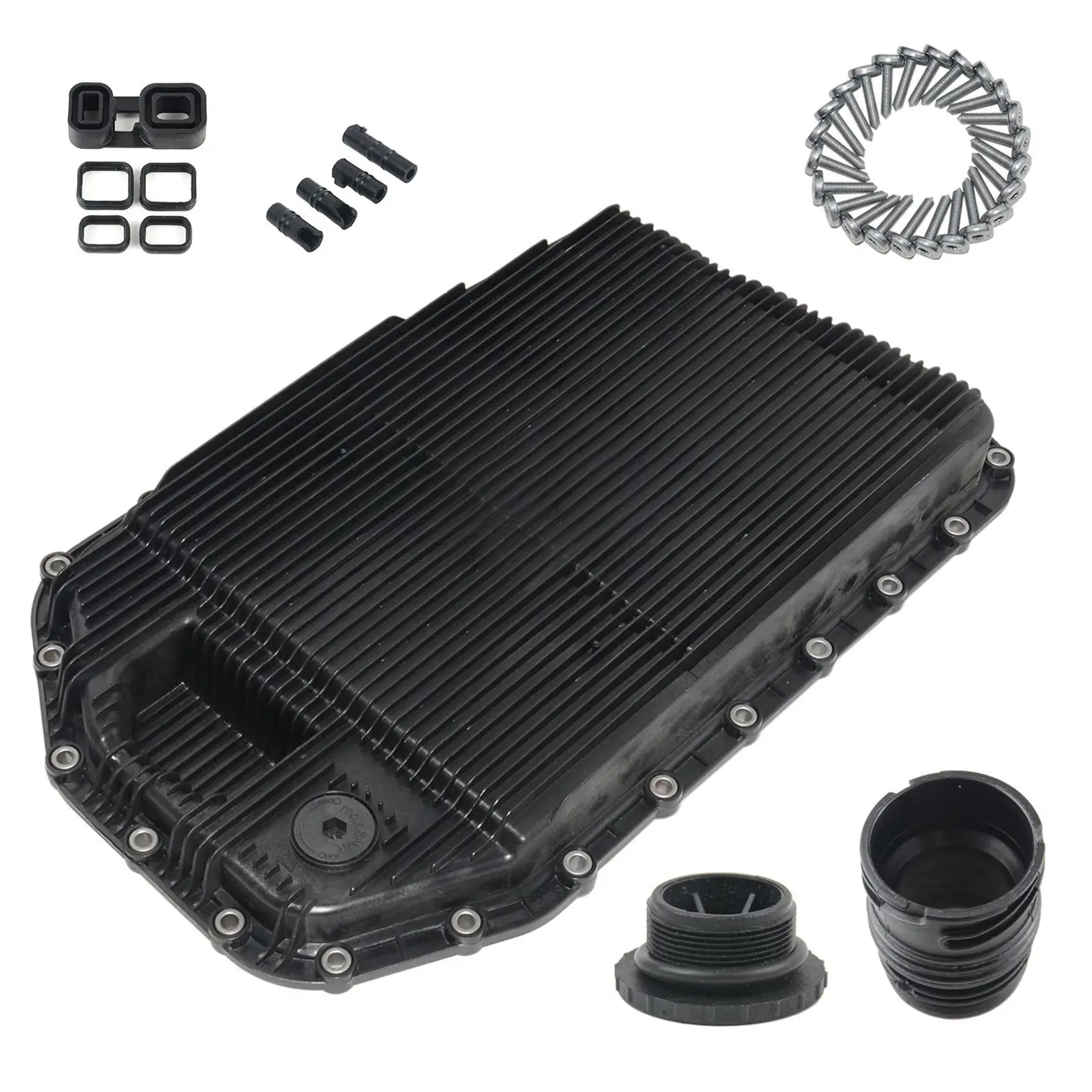 

Transmission Oil Pan 24152333907 for-BMW 1 3 5 6 7 Series E81 E82 E87 E88 E90 E91 E60 E61 E65 X3 E83 X5