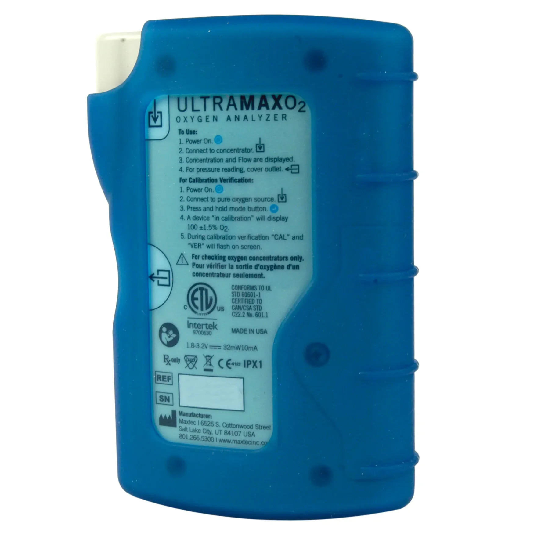2025/  idea use for  concentrator service technicians MAXTEC UltraMaxO2
