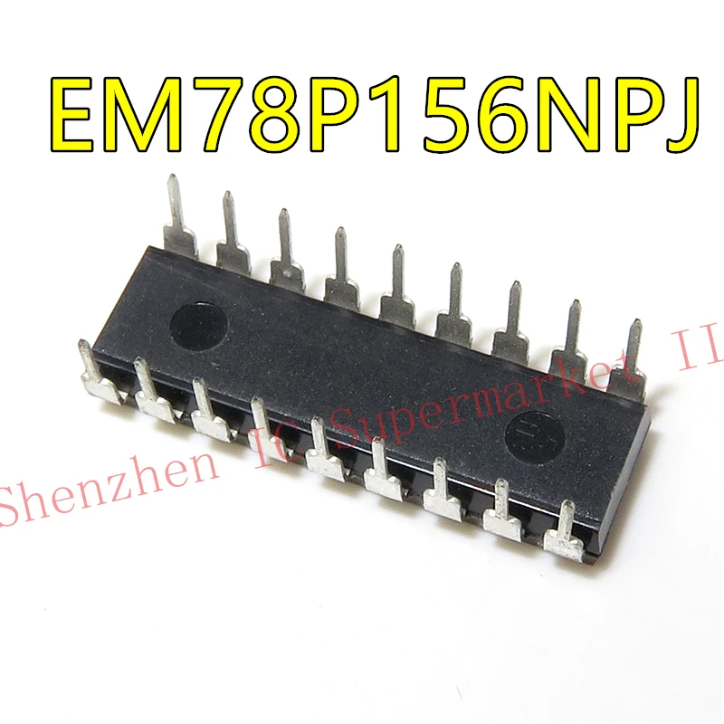 1pcs/lot EM78P156NPJ EM78P156 DIP-18 In Stock