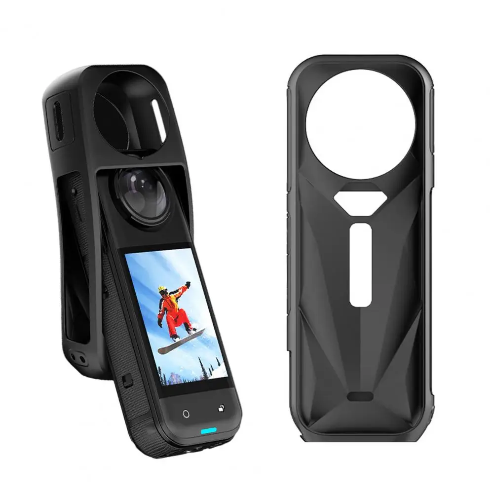 Silicone Case Insta360 X5 Silicone Camera Protective Cover Shockproof Impact Resistant Waterproof Case for Ultimate Protection