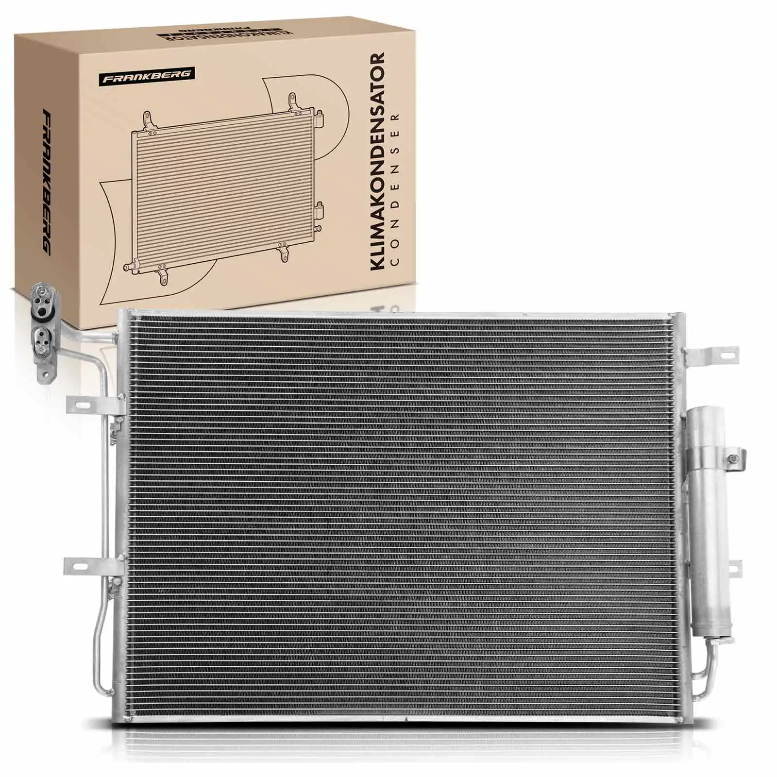 Frankberg 1x Condensator airconditioner voor Land Rover Discovery IV L320 3.0L 3.6L LR018405 JR500270 LR015556 940406 JR500250
