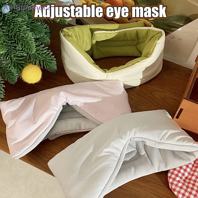 {Summer2} {Summer2} Sleeping Light Blocking Gravity Eye Mask Gentle Pressure Sleep Eye Mask Blindfold Eyeshade Travel Relax