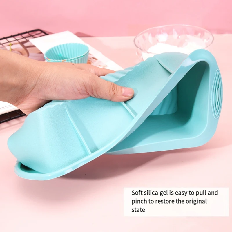 مقالي خبز الكيك المصنوعة من السيليكون وقوالب الخبز وأكواب المافن السيليكونية ومجموعات خبز الكيك