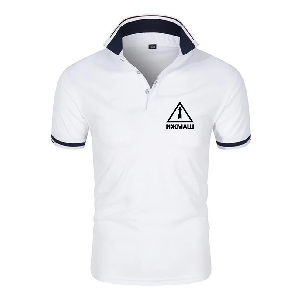 Russia AK Factory Men's Polo Summer Fashion Top Outdoor Sports Polo Outdoor Clothing Breathable Quick-Dry Tee for Men T shirt
