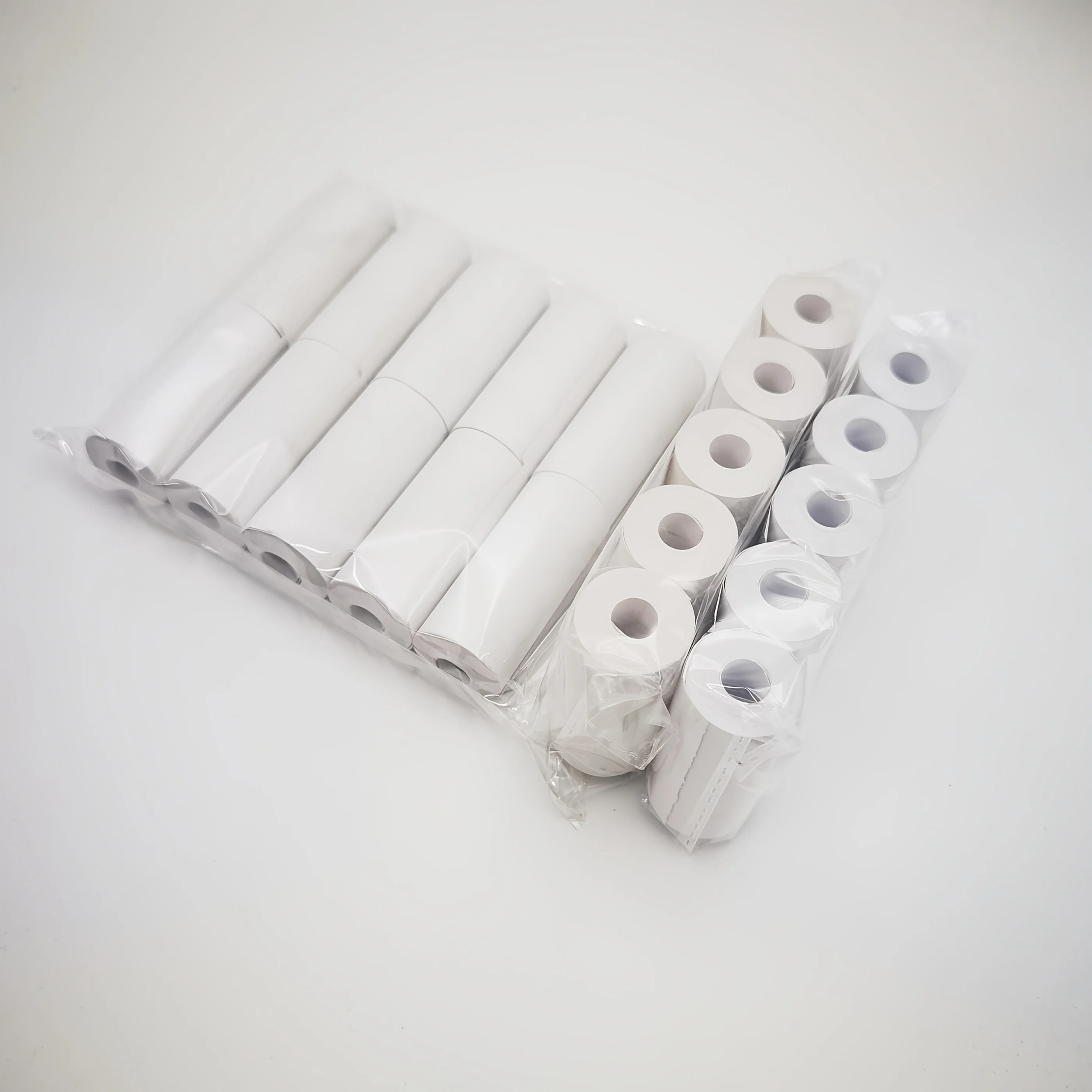 20 لفة من طابعات الجيب الحرارية الورقية البيضاء بعرض 57 مم ولفة الكاميرات الفورية، ورق حراري للطابعة ورق حراري للصور