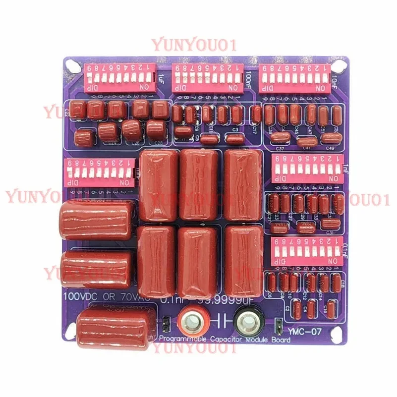 Programmable Capacitor Box 0.1nF-99.9999uF Can Be Used As Standard Capacitor Correction Multimeter Capacitor File
