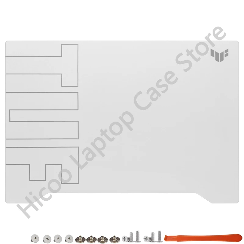 NEW For ASUS TUF AIR 2021 F15 FX516 FX516P FX516PR FA516 LCD Back Cover Palrmest Bottom Case Top Cover White Gray