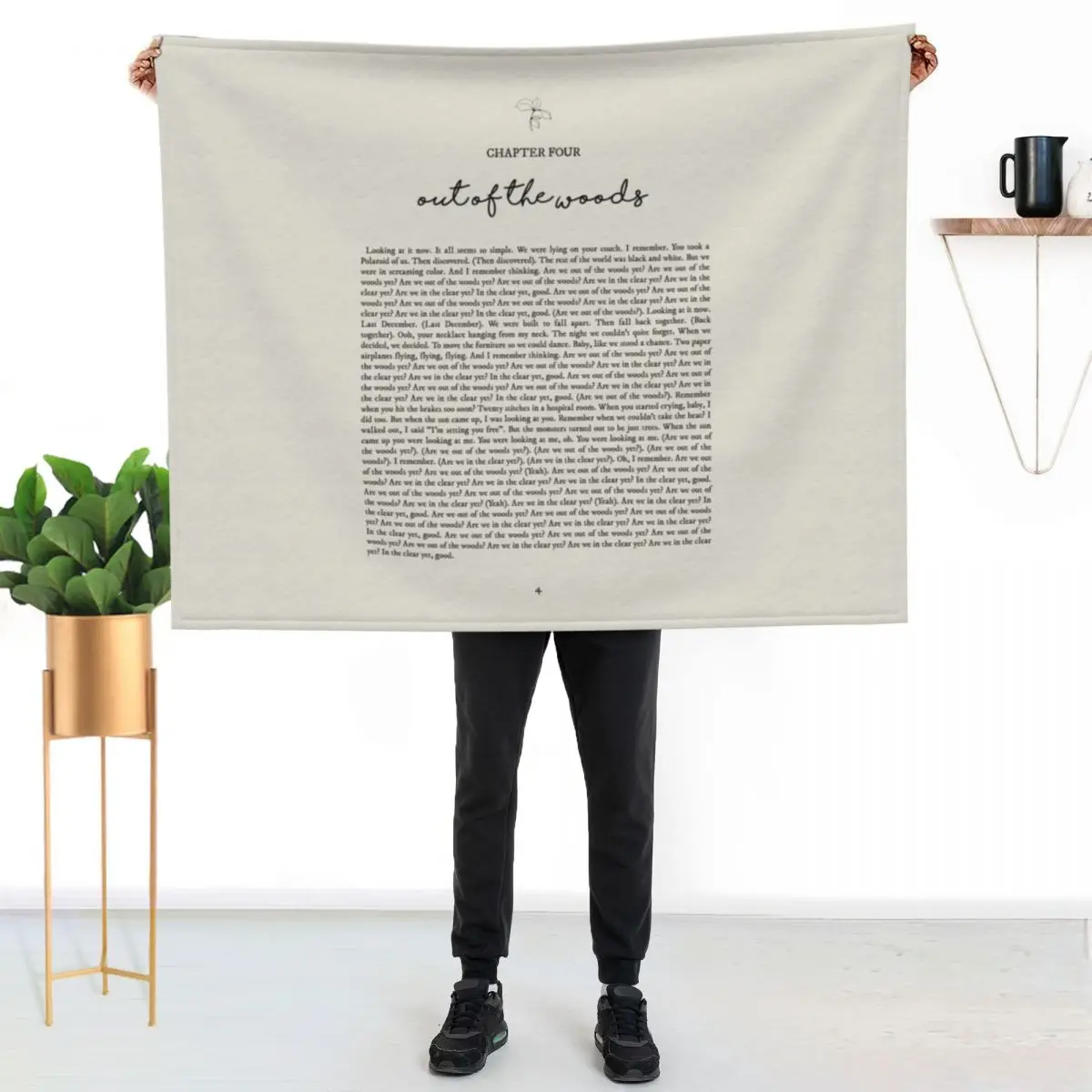 Out Of The Woods Lyrics Throw Blanket Cute Plaid Travel Designers Blankets Sofas Of Decoration christmas gifts Blankets