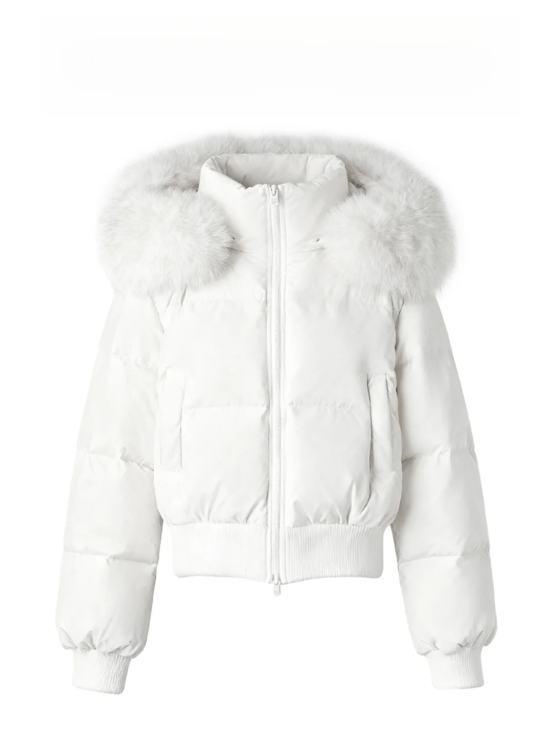 

Winter New 2025 Thiened ort Cotton Jaet Women's Warm Sli Coat Korean Sle Straight Cut Long Sve Zipper Closure