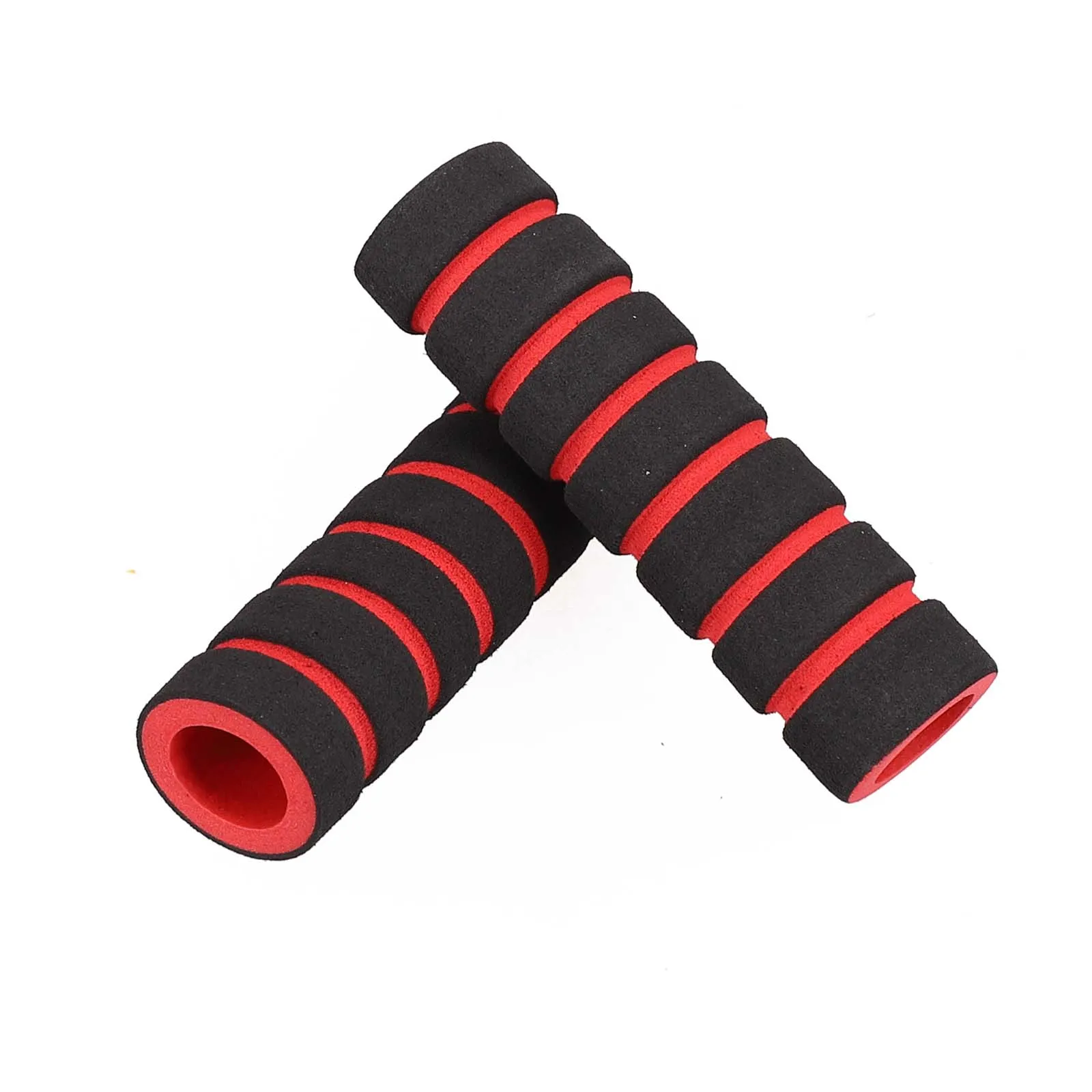 

1pair Racing Bicycle Motorcycle Handle Bar Foam Sponge Gear Grip Cover Case Non-slip Soft Handlebar Mtb Bike Bar Cycling Parts