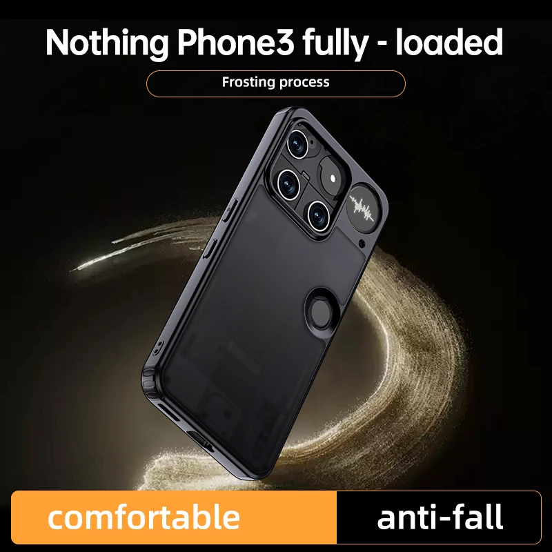 Чехол Magsafe для телефона Nothing, матовый белый и прозрачный противоударный магнитный бронированный чехол с беспроводной зарядкой для Nothing Phone3