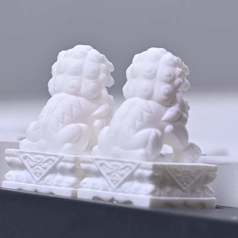 Pedra leão keycap resina artesanal impressão 3d personalizado criativo keycaps para decoração de teclado mecânico