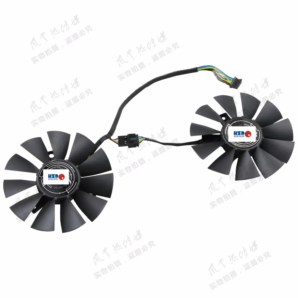 New Original for STRIX RX460 RX560 Graphics card cooling fan T128010SH DC12V 0.25A