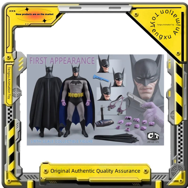 

【Spot Goods】Original CARTOON TOYS CT01 First Generation Master Batman 1/6 Mobile Soldier Doll Children's Gift