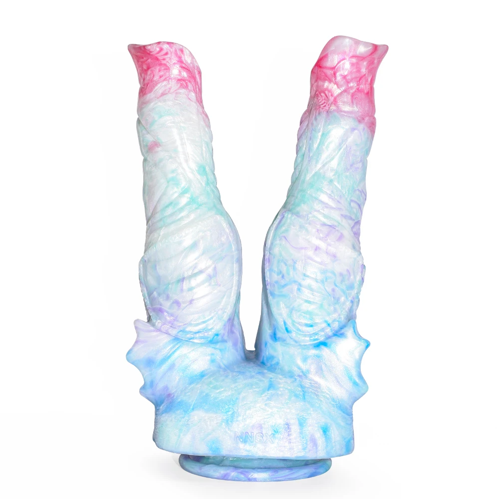 LUUK Huge Animal Dildo Vaginal G-spot With Suction Cup Horse/Wolf/Dog Penis Silicone Lesbian Anal Plug Sex Toys For Women Adult