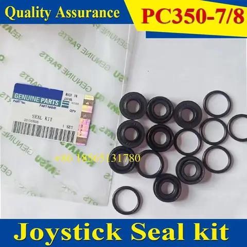 High Quality PC350  Joystick Seal kit for Komatsu Excavator PC350-7 PC350-8 Pilot Joystick Valve PPC Seal