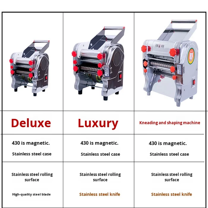 Automatic Commercial Motor Multifunctional Dough Dumpling Leather Machine Noodle Press 550W/750W 60pcs/min