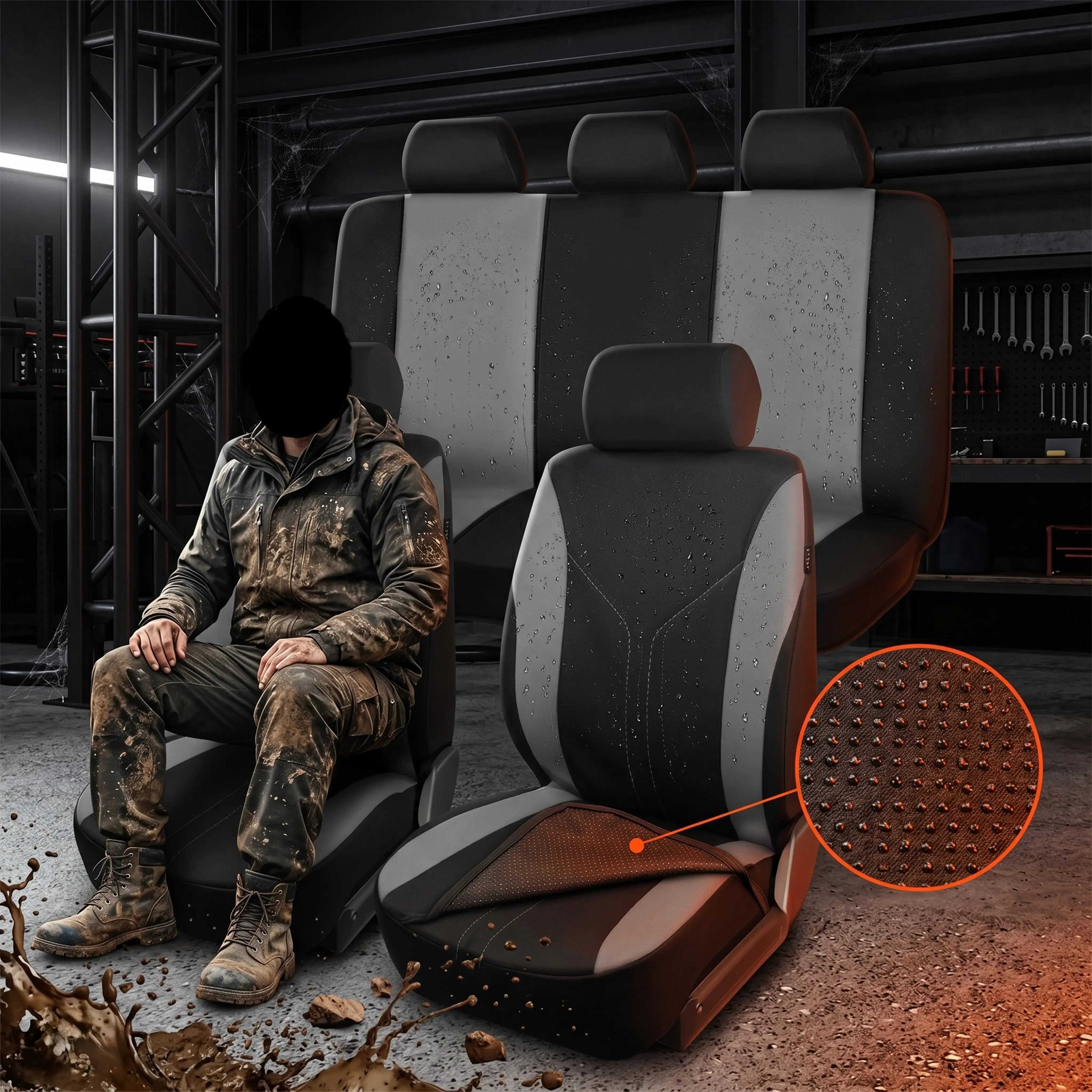 

Universal Car Seat Covers Fit Most Cars SUVs Trucks Airbag Compatible Interior Accessories