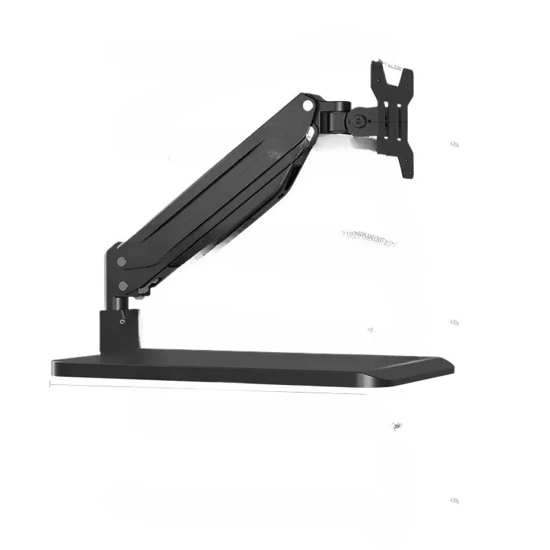 Desktop No-punching Computer Monitor Bracket Pneumatic Mechanical Cantilever Lifting, Rotating and Heightening Base