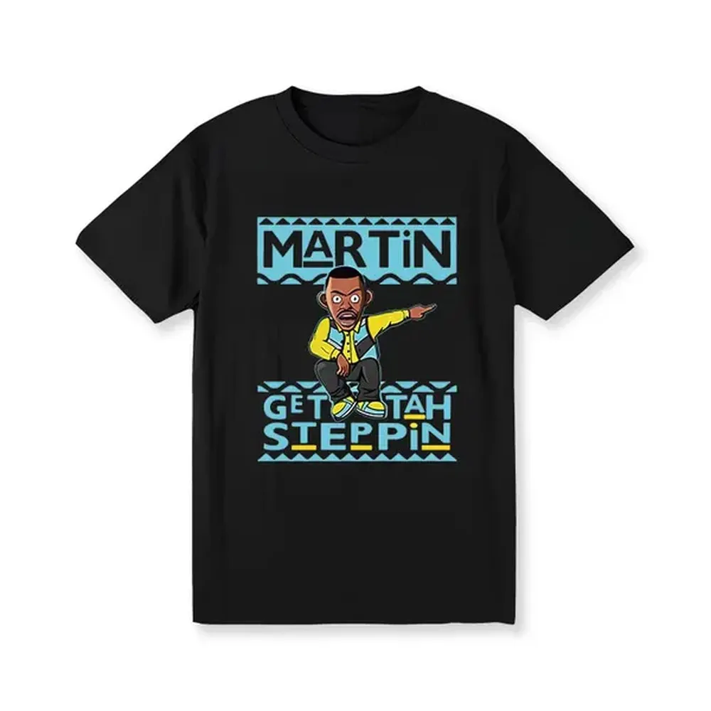 [100% Cotton] Classic Comic Style Cartoon Print Men'S Cotton Short-Sleeved T-Shirt 180Gsm T-Shirt For Men And Women
