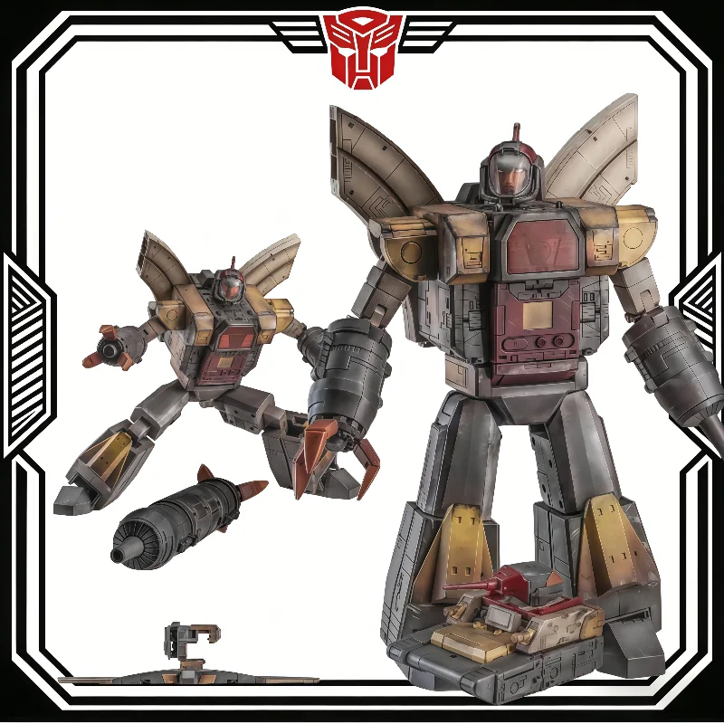 

In Stock NEWAGE NA H53Z Action Figure Small Scale Battle Damage Omega Supreme Transformable Toy