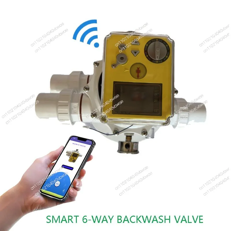 Automatic Swimming Pool Sand Filter Control Head, Intelligent Backwash and Purification System for Water Circulation