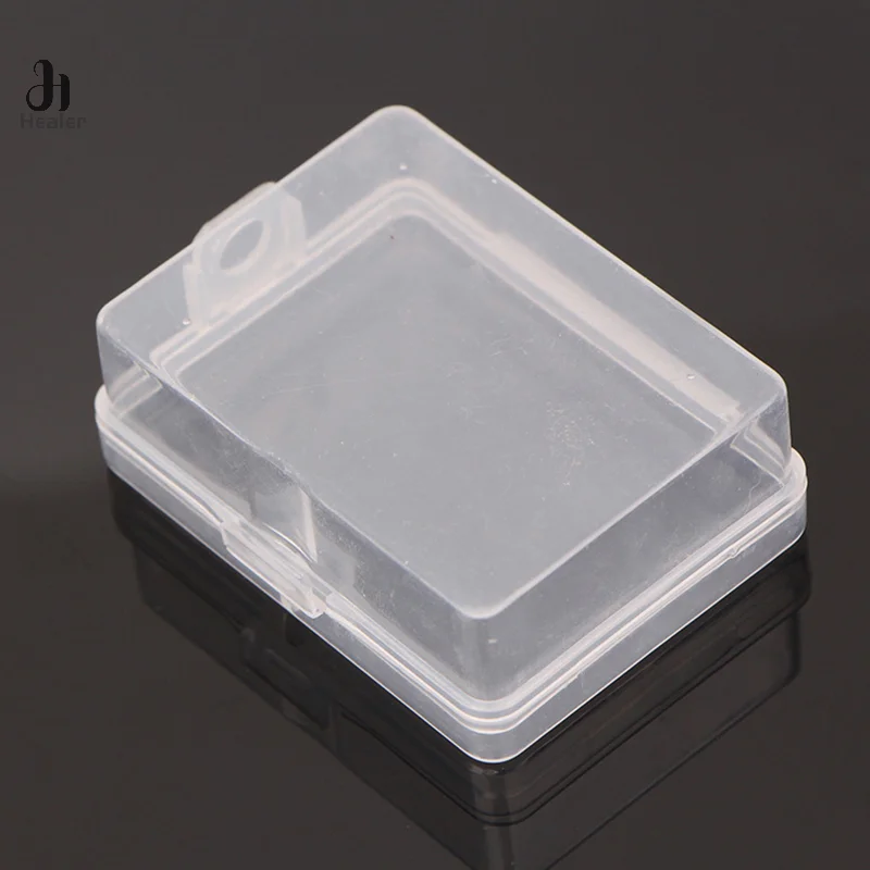 1PC Plastic Transparent Storage Box Square Small Items Case Packing Boxes Jewelry Beads Container Sundries Organizer