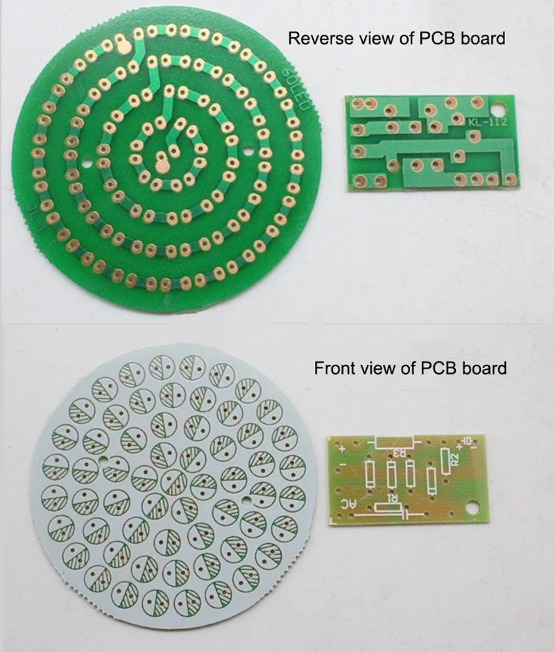 Lampadine a Led lampada a LED elettronica Kit fai da te PCB circuito elettronico modulo di produzione fai da te Kit parti 38 pezzi 60 pezzi 88 pezzi