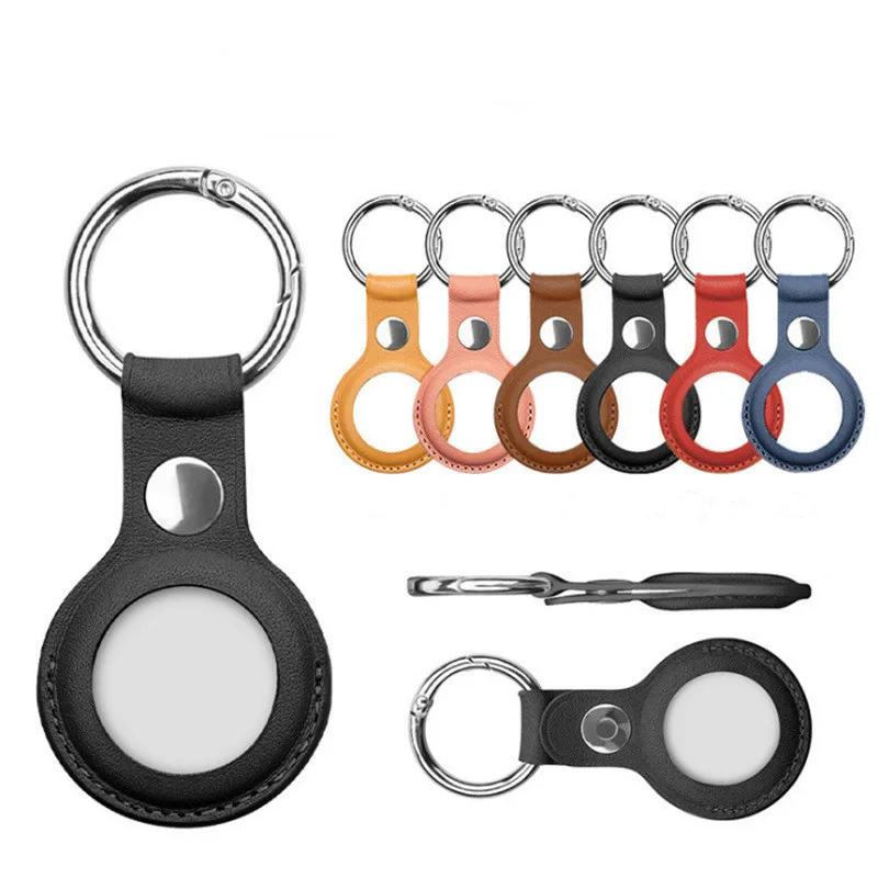 NEW For Apple Airtags Liquid Silicone Protective Sleeve For Apple Locator Tracker Anti-lost Device Keychain Protective Sleeve