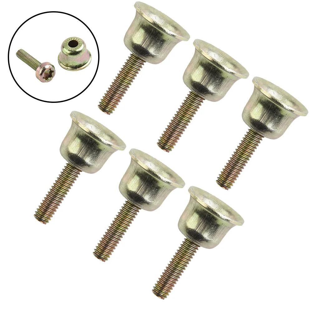 6Pcs Screws Replacement Kit For Stihl 024 MS240 026 MS260 Chainsaw Parts 0000 790 6100 Garden Tool Accessories