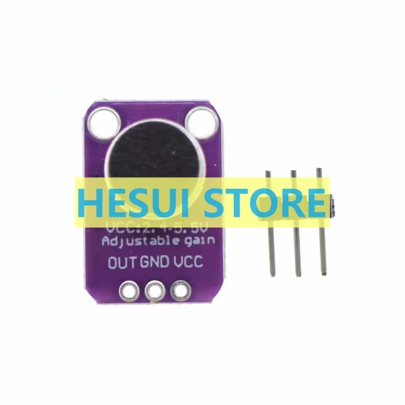 4466 Amplificatore per microfono a elettrete MAX4466 CMA-4544PF-W regolabile